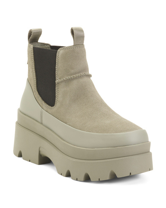 Suede Brisbane Chelsea Waterproof Boots | TJ Maxx