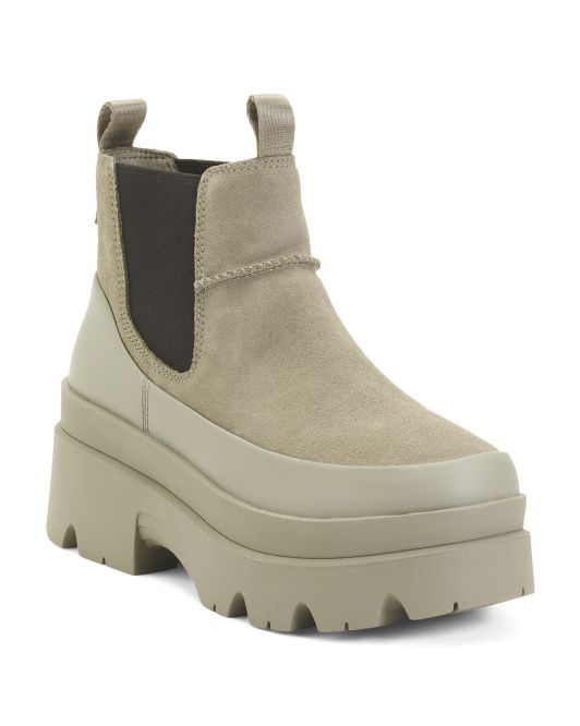 Suede Brisbane Chelsea Waterproof Boots | TJ Maxx