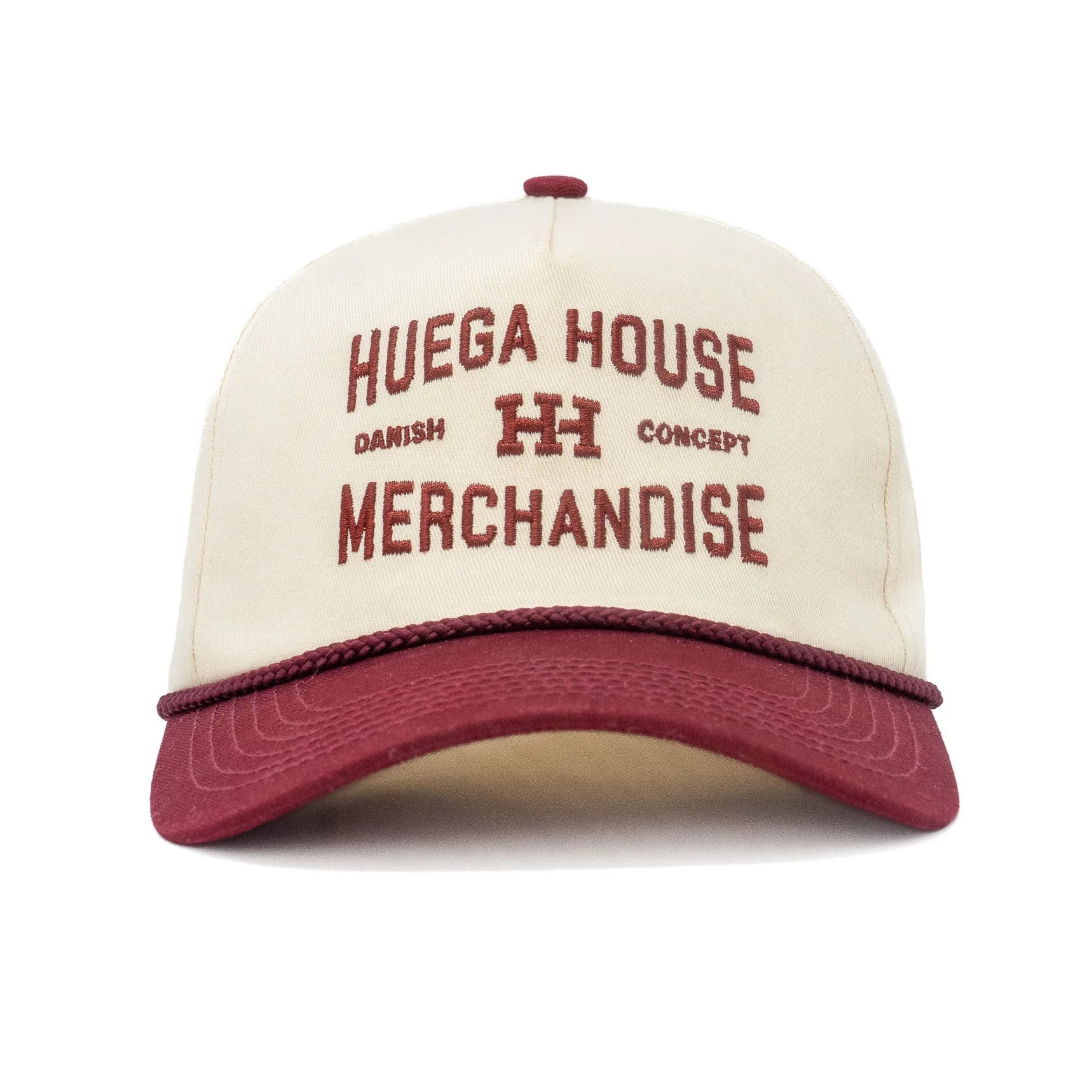 Range | Maroon & Natural Hat | Huega House