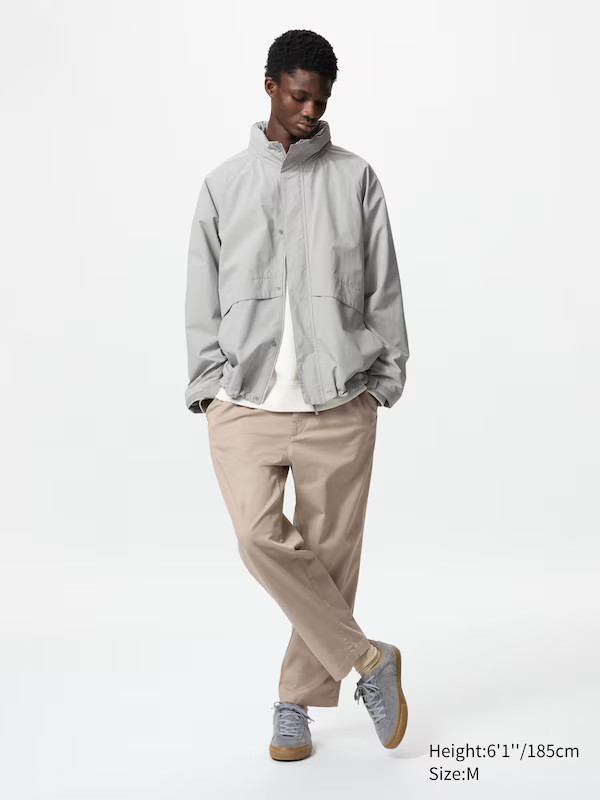 Cotton Relaxed Ankle Pants | UNIQLO (US)