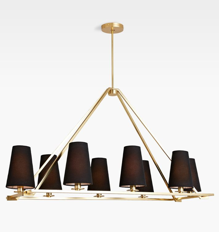 Ellison 42" Rectangular Chandelier | Rejuvenation