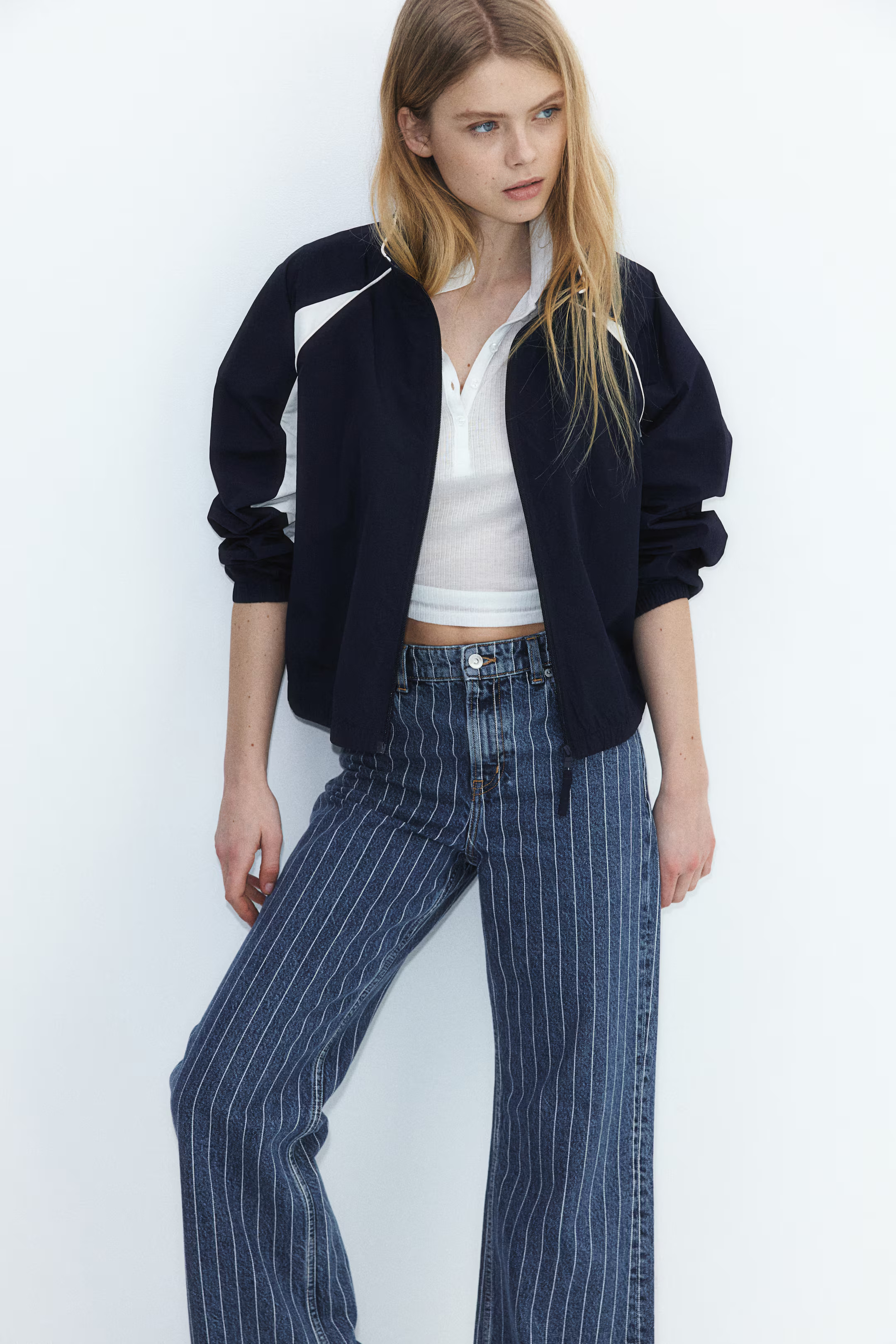 Bleecker High Rise Wide Leg Jeans | H&M (US + CA)