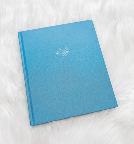 Baby boy’s baby book 💙 I love the blue and it comes in other colors too! Perfect to document all the memories from birth-5 years old 👶🏼 
.
.
.
Baby book, baby must haves, newborn must haves, pregnancy 

#LTKbump #LTKbaby #LTKfamily