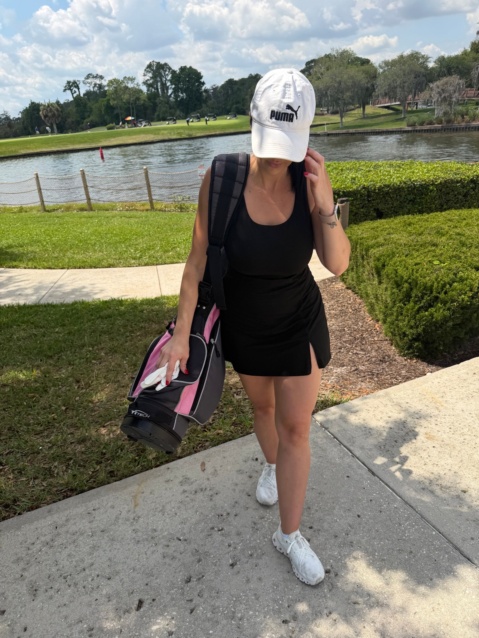 Out here embarrassing myself to learn something new ⛳️

#LTKdayinmylife #LTKootd #LTKActive