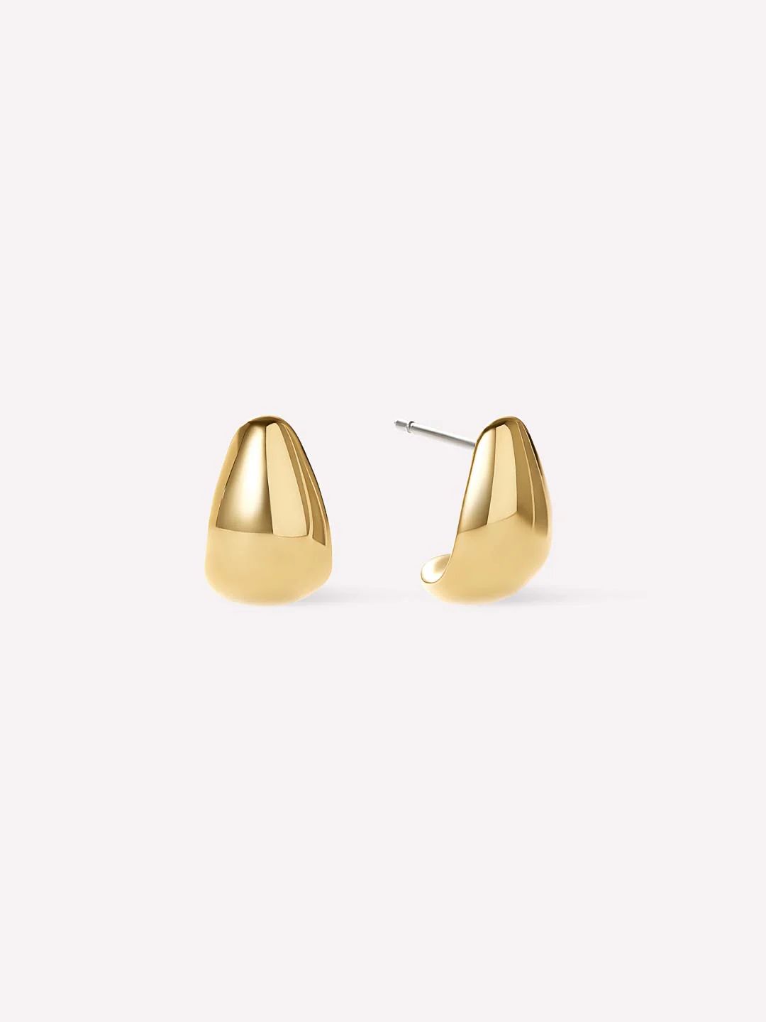 Gold Huggie Earrings | Ana Luisa