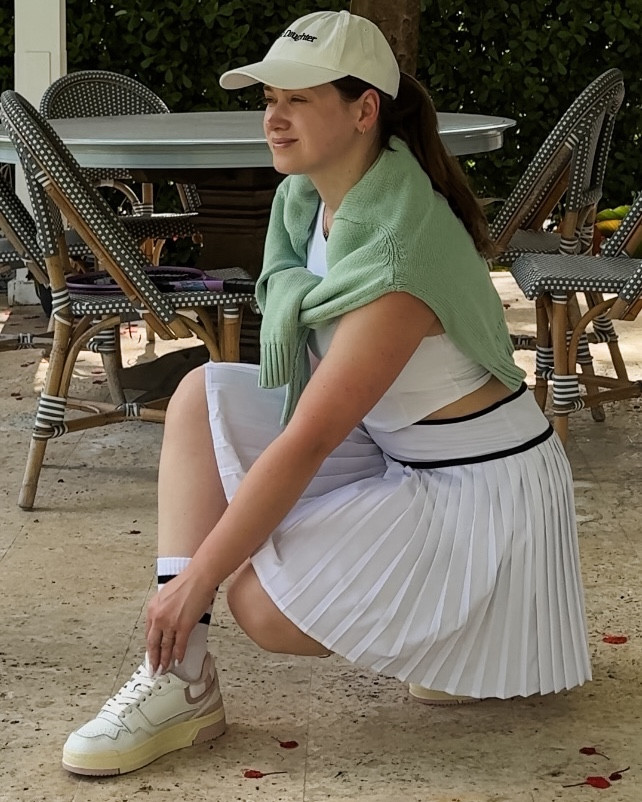 In my country club aesthetic era 🎾 BEST tennis skirt + fit from @saks #sakspartner #saks

#LTKActive #LTKSummerSales #LTKFitness