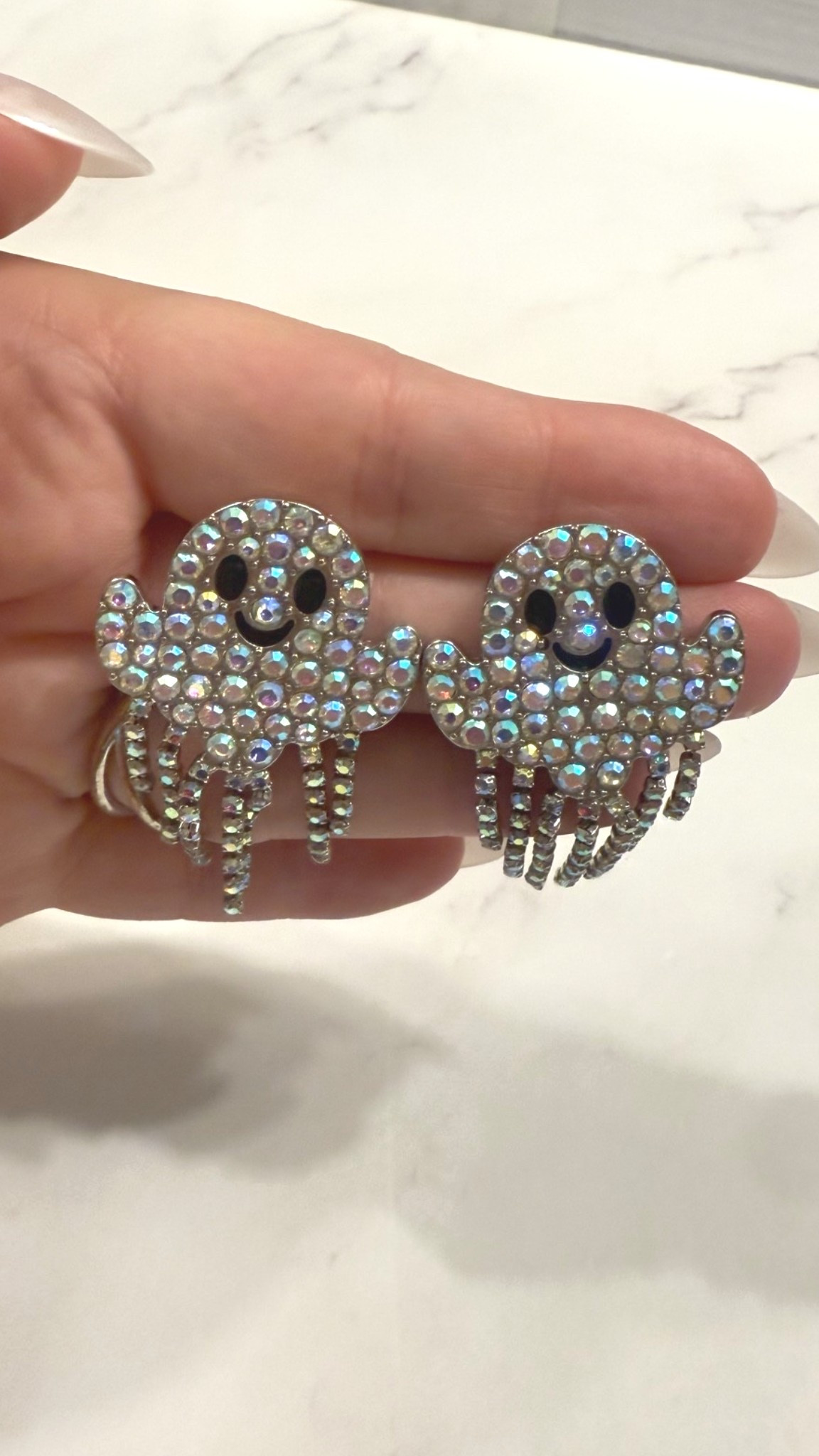 Rhinestone ghost earrings for $5

These $5 Walmart Halloween earrings are such a fun and affordable way to add spooky sparkle 👻 and they’re perfect for last-minute outfits!

walmart halloween earrings, ghost earrings, halloween jewelry, spooky accessories, affordable halloween jewelry, walmart halloween finds, under 5 finds, halloween outfit ideas

#LTKStyleTip #LTKHalloween #LTKFindsUnder50