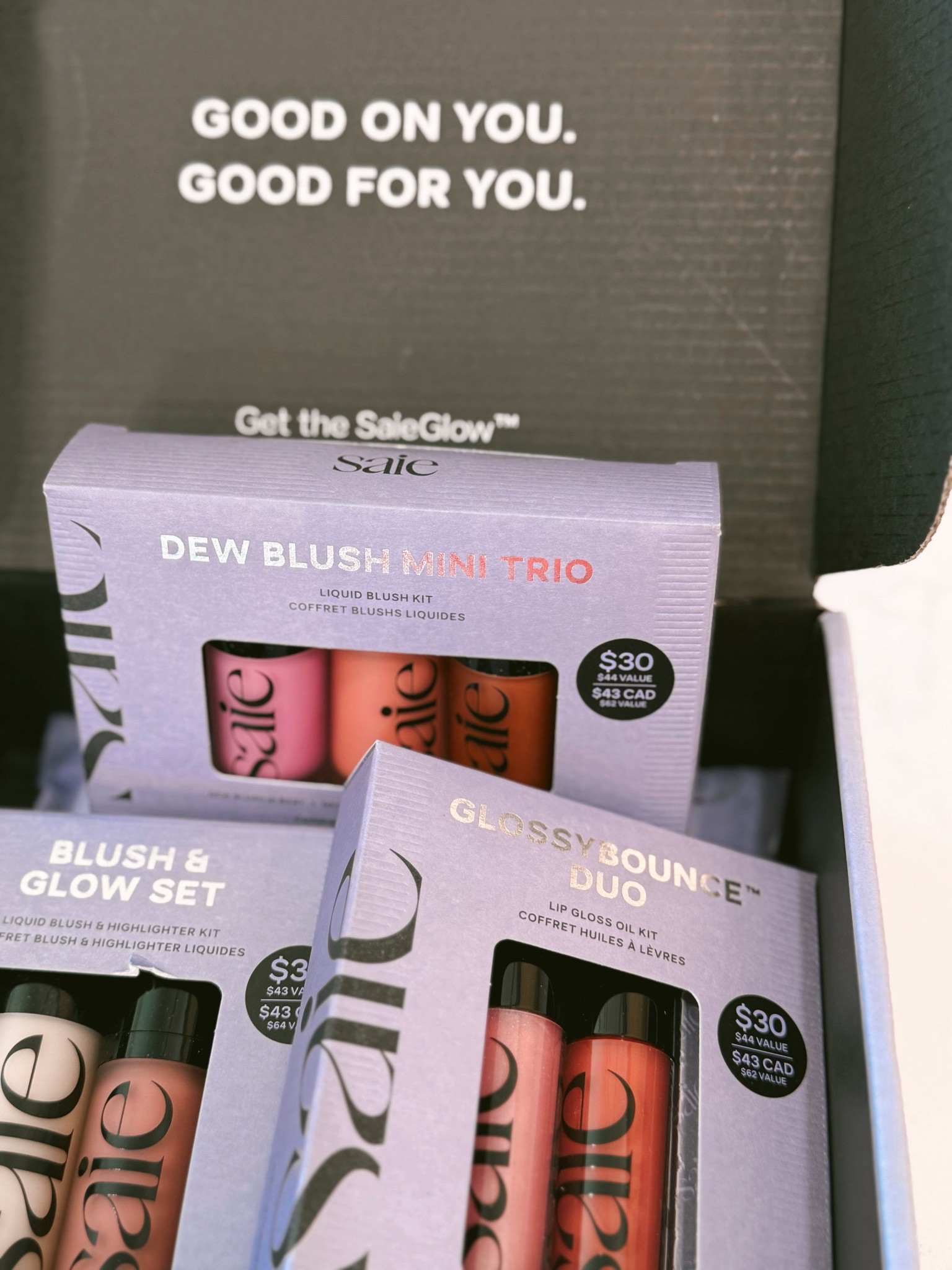 Saie Holiday Kits just launched in Sephora and will make the PERFECT stocking stuffer for your favorite beauty lovers in life! Gift it to yourself to try new shades or gift to your BFF’s, mom, sister, & teachers! 

Saie beauty, makeup, makeup lover, clean makeup, stocking stuffers, Christmas gift, gift guide

#LTKBeauty #LTKFindsUnder50 #LTKSeasonal