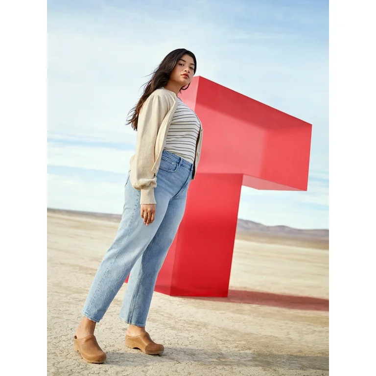 Free Assembly Women's Relaxed 90's Jeans | Walmart (US)