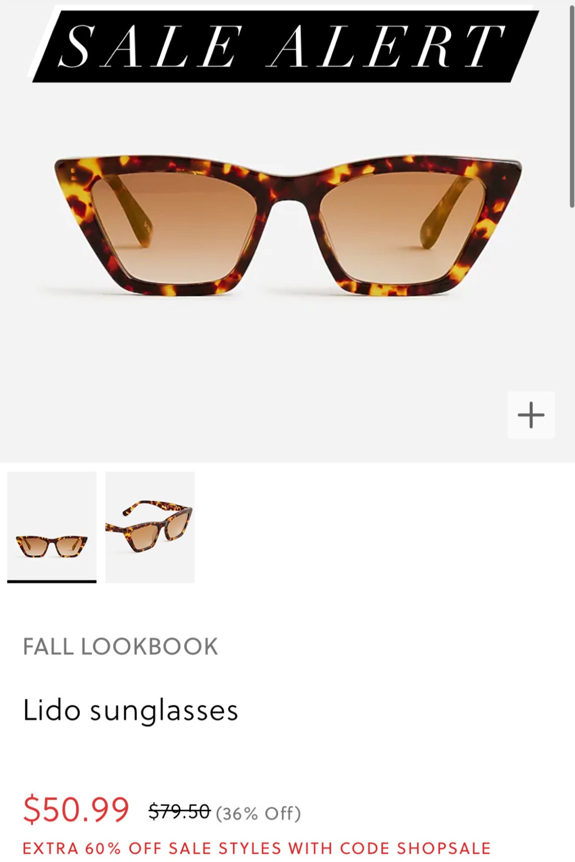 My favorite cat eye sunglasses are now under $25 (originally $79.50) in the color ‘Rich Tort’

• I own them in black which just sold out
• they feel very high quality - similar to my designer glasses 

#LTKsalealert #LTKstyletip #LTKfindsunder50