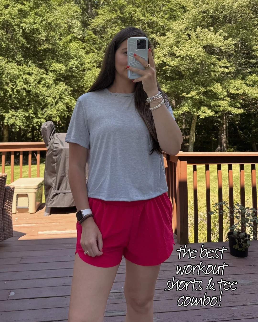 Size M in both!!

#LTKActive #LTKmomlife #LTKootd