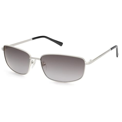 Appassal Trendy Wrap Around Sunglasses Women Men Outdoor Oval Rectangle Sunnies AP3700,Silver/Gradient Grey | Amazon (US)