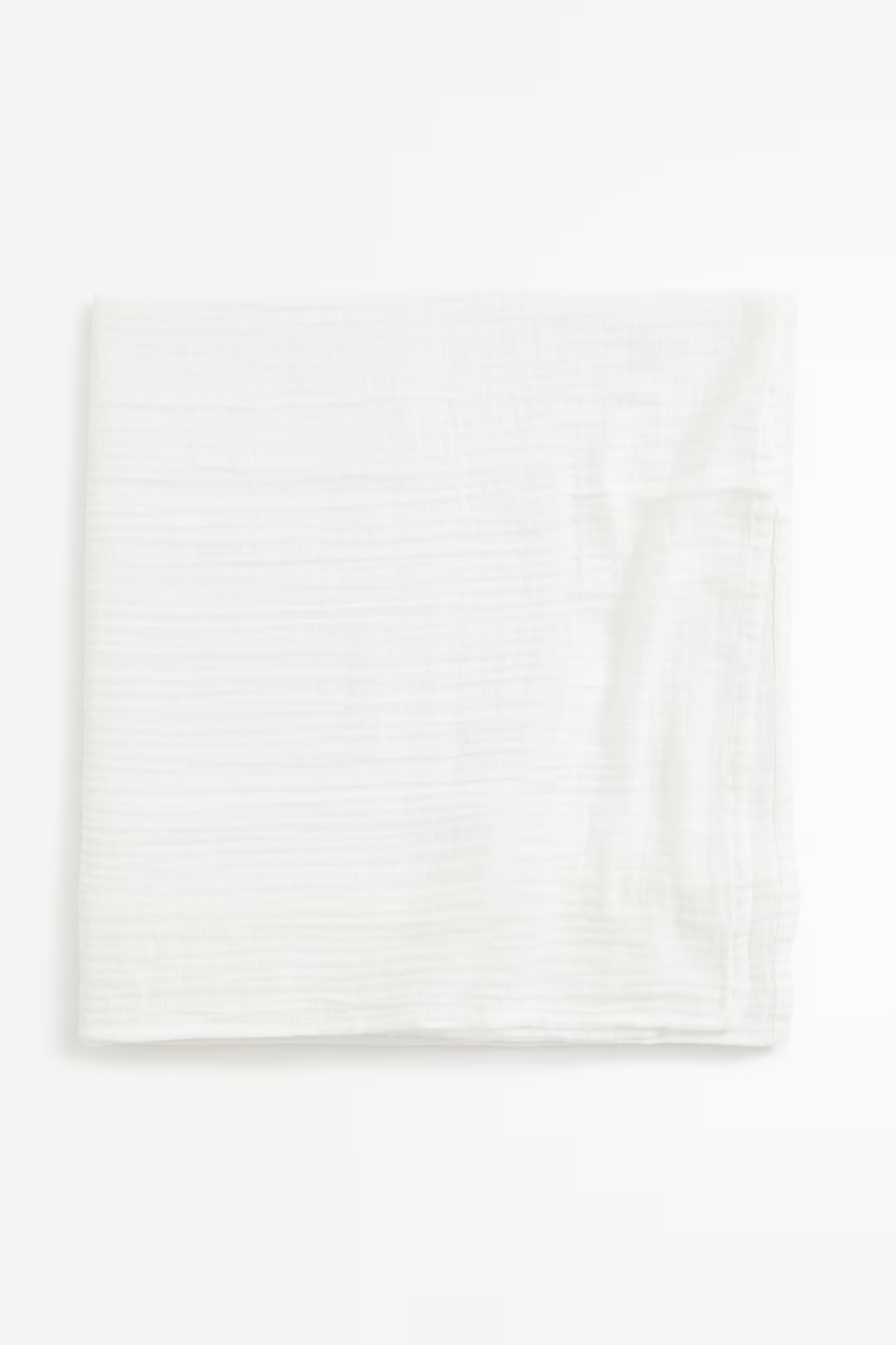 Cotton Muslin Comfort Blanket - White - Home All | H&M US | H&M (US + CA)