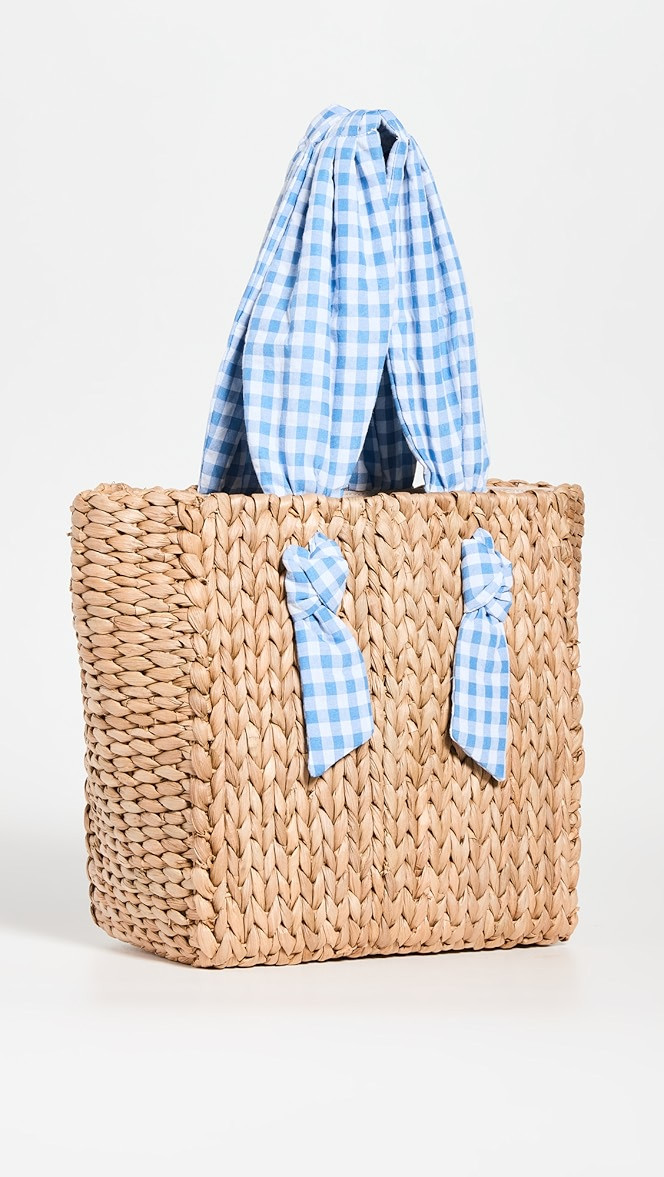 Petite Isla Bahia Gingham Bag | Shopbop