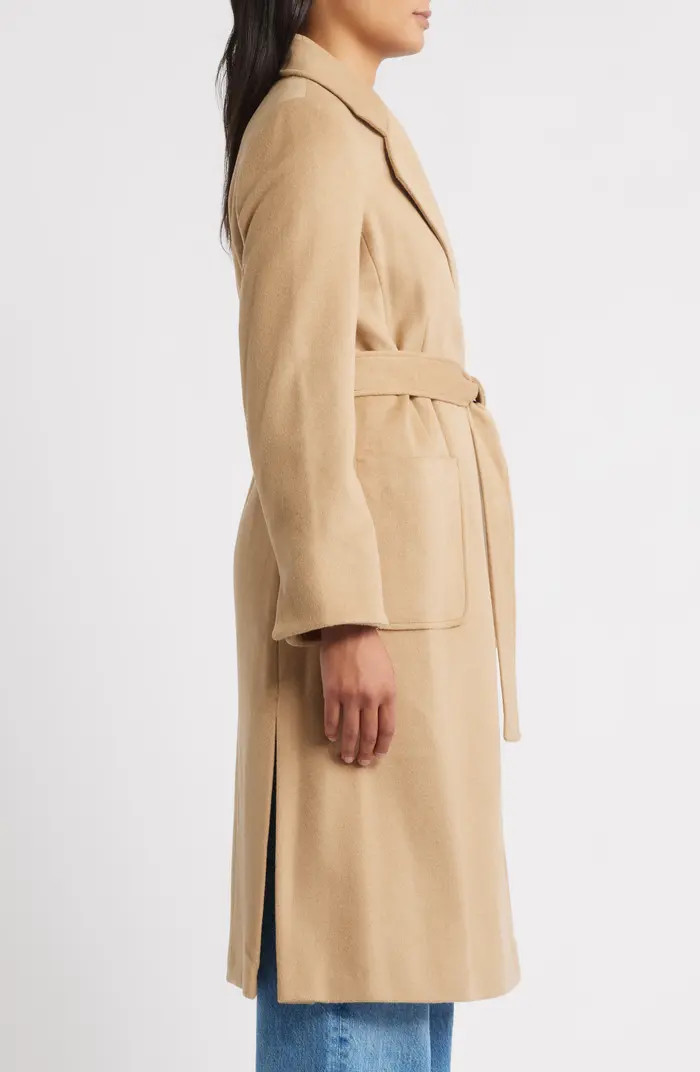 Longline Wrap Coat | Nordstrom