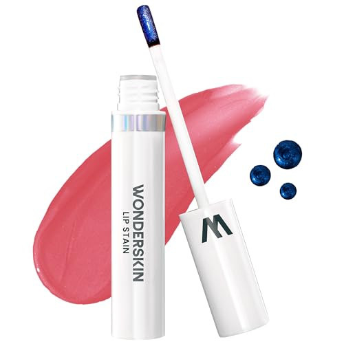 Wonderskin Wonder Blading Lip Stain Peel Off Masque - Long Lasting, Waterproof and Transfer Proof Pink Lip Tint, Matte Finish Peel Off Makeup (Romance Masque) | Amazon (US)