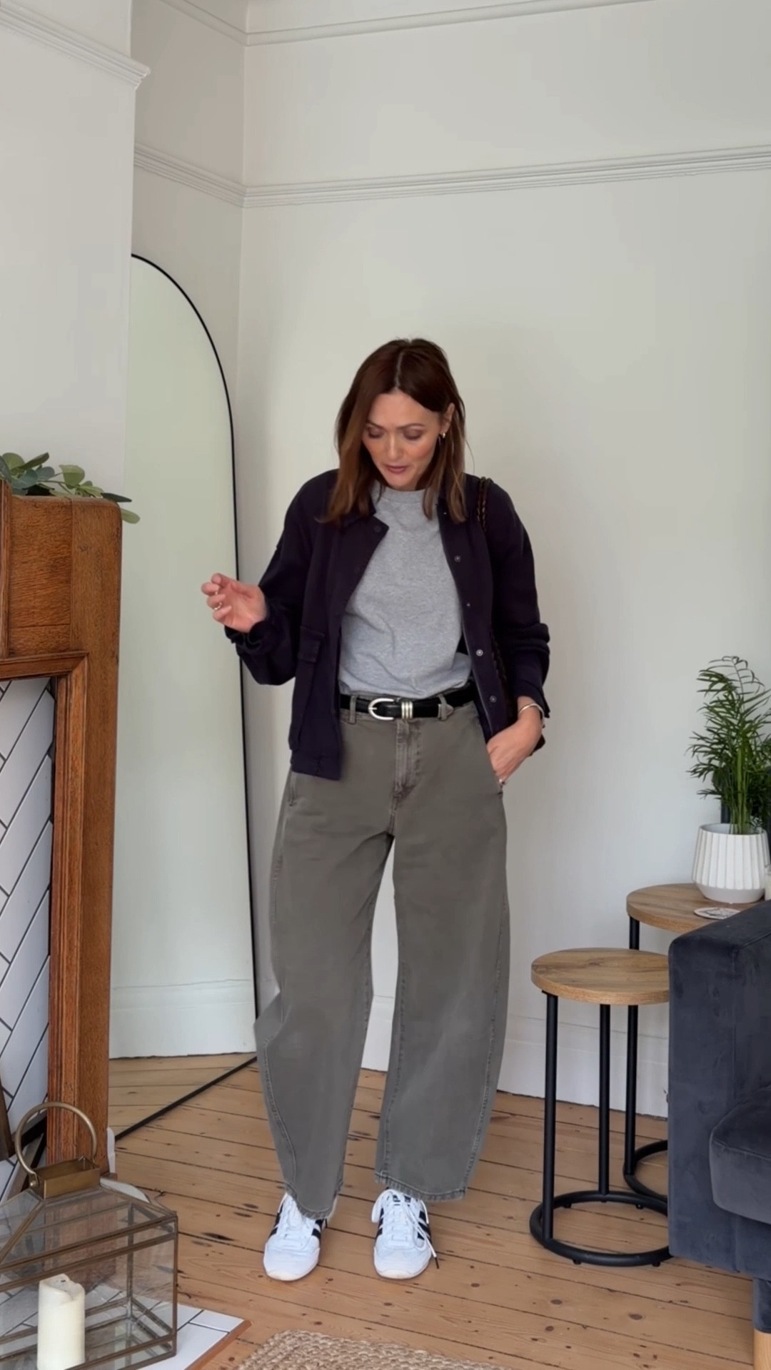 In spring mode even if the weather isn’t playing ball. The trousers are last season but I’ve linked some good options. Wearing an xs/s in the jacket 

#LTKuk #LTKspring