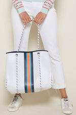 Neoprene Beach Bag Tote with Small insert bag | Social Threads