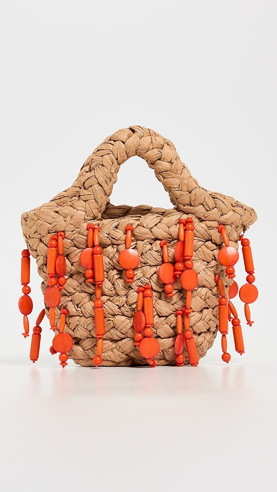 Mini Beaded Mercado Tote | Shopbop