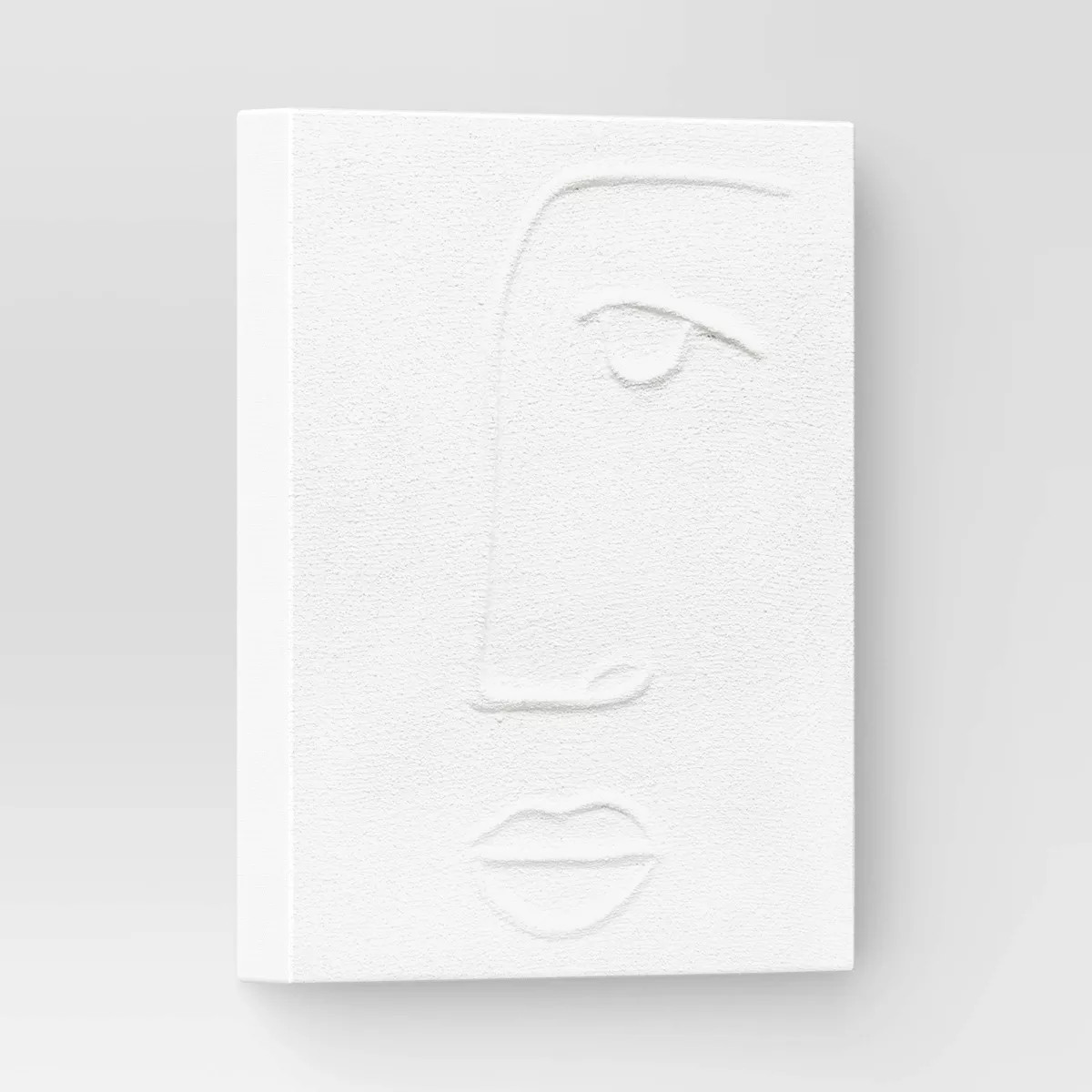 8" x 10" Open Eye Unframed Wall Canvas White - Threshold™ | Target