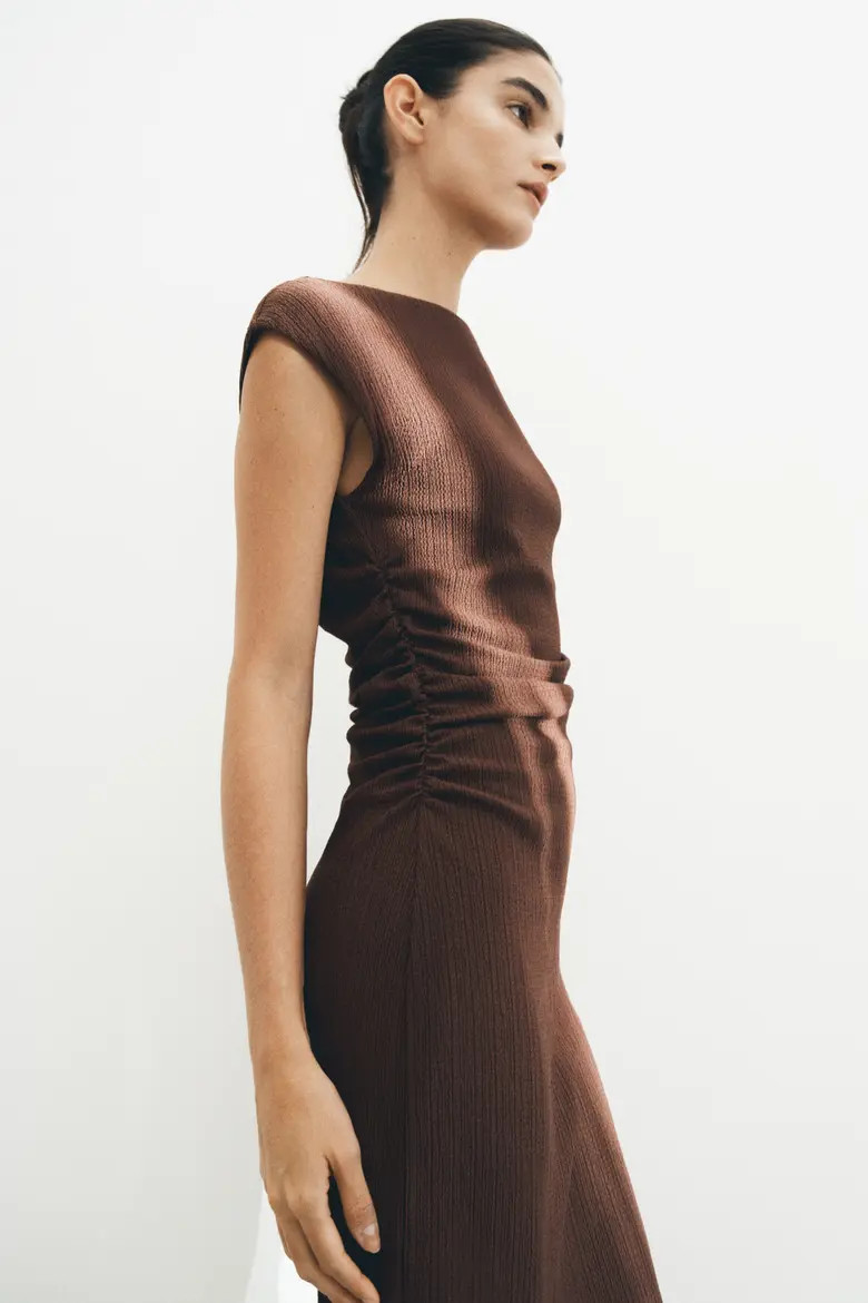 Cap-sleeved Crinkled Dress (Women) | Nordstrom | Nordstrom