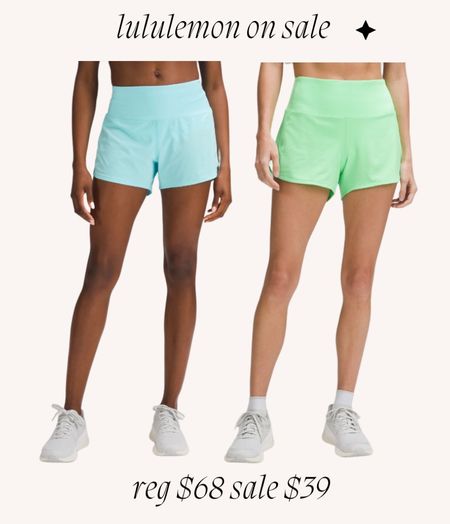 Lululemon speed up high rise 4” shorts 
Gym wear 
Hiking shorts 


#LTKSeasonal #LTKfitness #LTKfindsunder50