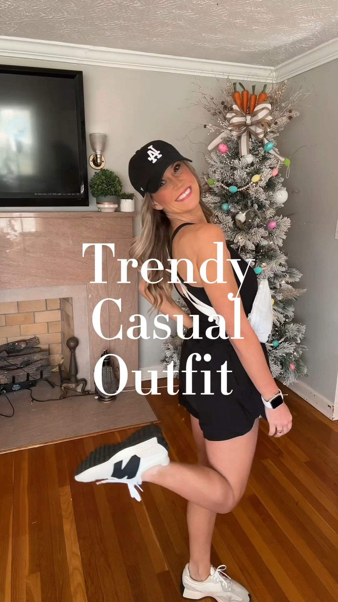 Trendy casual mom on the go Spring and summer outfit! For reference, I’m 5’8” and 135 lbs wearing a size small ❤️

#LTKstyletip #LTKfitness #LTKfindsunder50