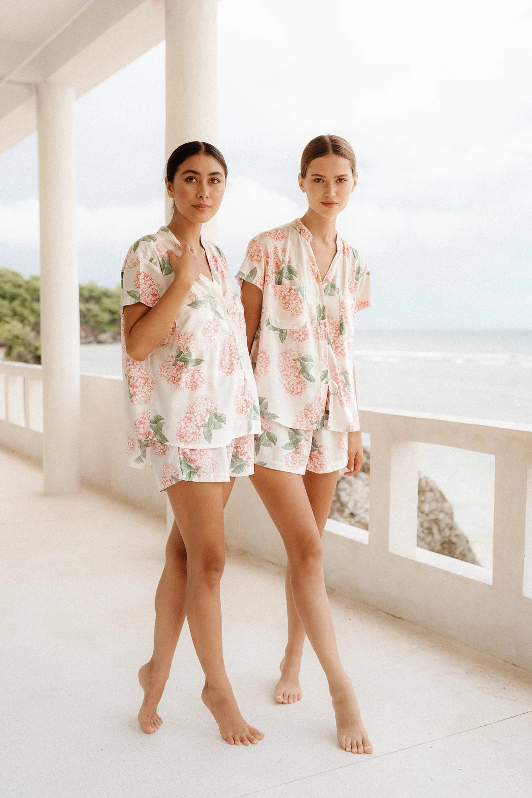 Maggie Pajama Set // Hydrangea Pink // Code P043 + P005 | Etsy (US)
