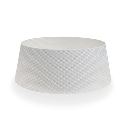 Tree Nest Plastic Wicker Christmas Tree Skirt Collar White | Walmart (US)