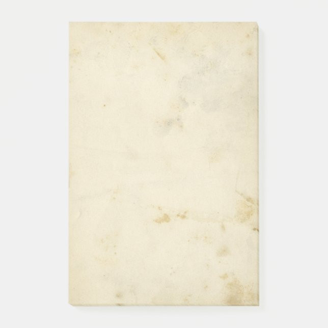 Blank Antique Stained Paper Post-it Notes | Zazzle | Zazzle