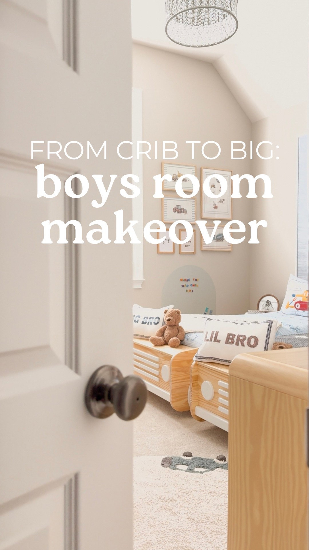 From Crib to Big! 💙💙 Our boys’ shared room got a playful, fun, and cozy refresh! 

The full blog post is live at sincerelyunnati.com - with all the details, sources, and shop links.

📩 Comment “BLOG” and I’ll send it straight to your inbox!
.
.
.
#boysroommakeover #sharedroomreveal #BigBoyRoom #roommakeover #boysroominspo
Kids Room | Boys Room | Shared Room | Playroom Inspo | Bedroom Organization | Playroom Organization | Bedroom Reveal | Boys Nursery | Nestig | Boy Mom | Decor Details | Bedroom Makeover
@Cuddle+Kind @potterybarn