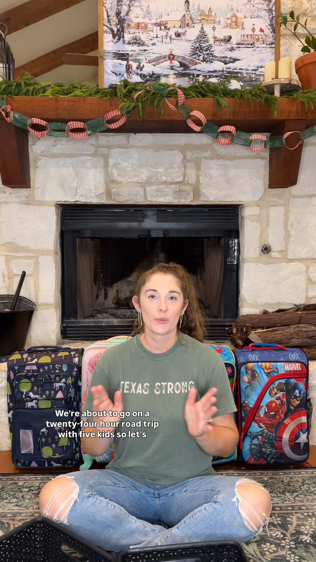 Holiday road trip with kids? 🚗✨
These are the activity bins I pack for our 5 kids (9, 7, 6, 4, and 8 months) to keep everyone happy and screen-free.
Sticker-by-number, coloring books, mess-free markers, cameras, travel games, and little surprises—simple things that make long drives so much easier for big families (military spouse–approved 😉).

#LTKHoliday #LTKTravel #LTKKids