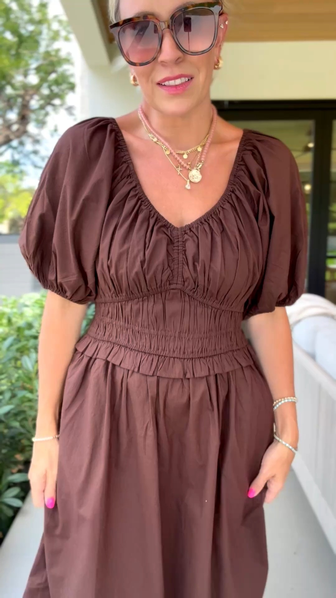 If you’re wanting a longer brown dress, this one is perfect! $29 on sale!

#LTKgrwm #LTKmomlife #LTKootd