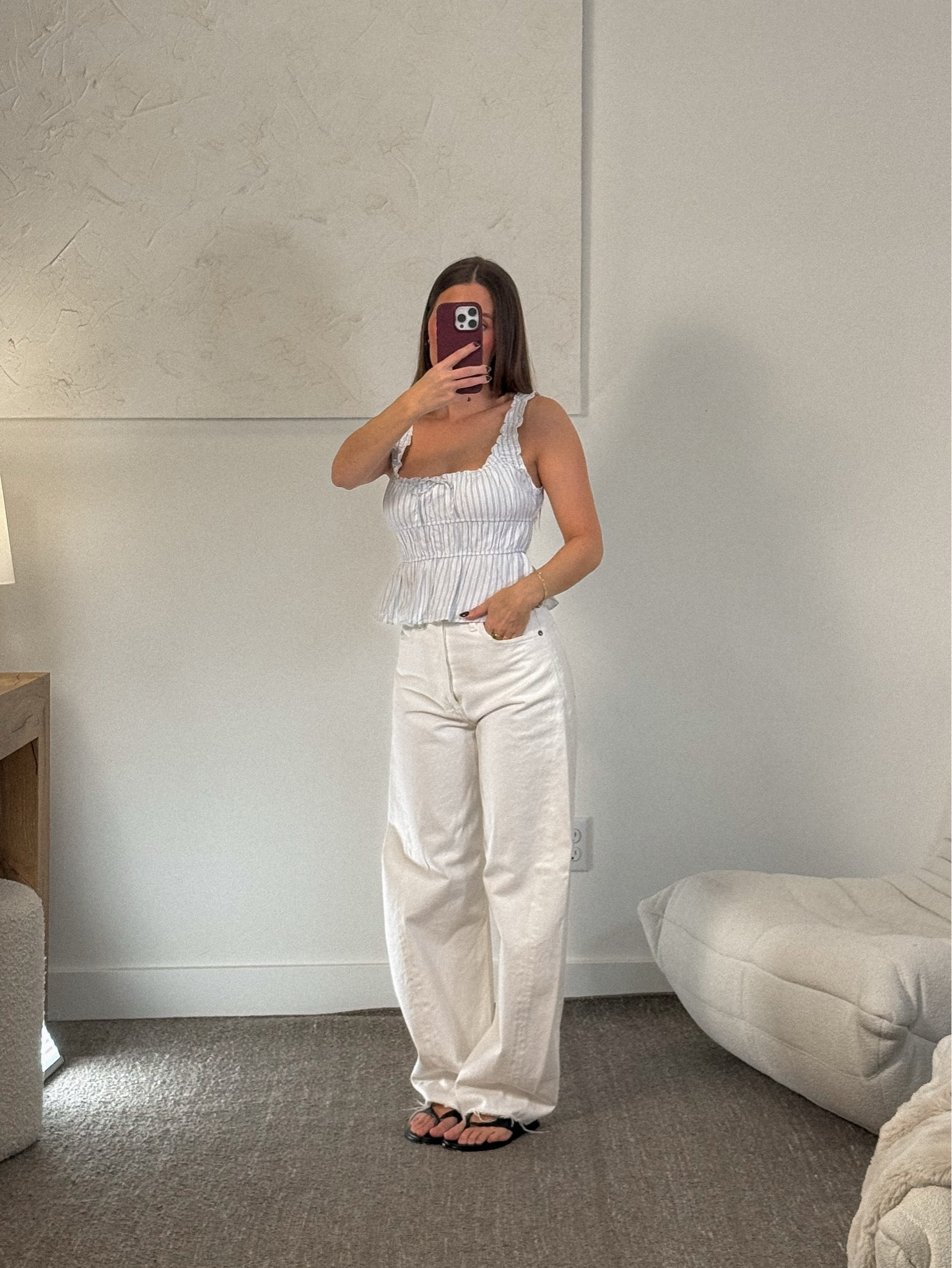 warm spring, soft + easy ☁️ pieces that feel light but still put together

aritzia outfit, spring outfits 2026, warm spring outfits, white jeans outfit, feminine outfit inspo, casual outfit inspo, everyday outfit inspo, effortless style, minimal outfit inspo, clean girl aesthetic

#LTKootd #LTKSeasonal #LTKHome