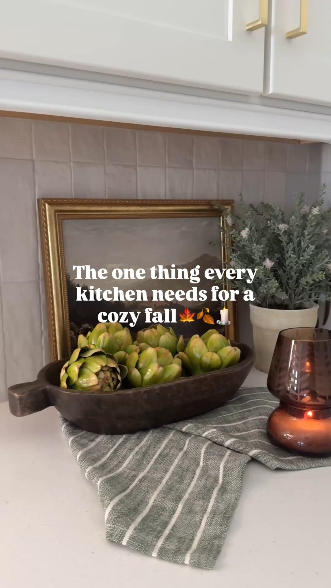 The one thing every kitchen needs for a cozy fall🍂🍁🕯️

#LTKHome #LTKSeasonal