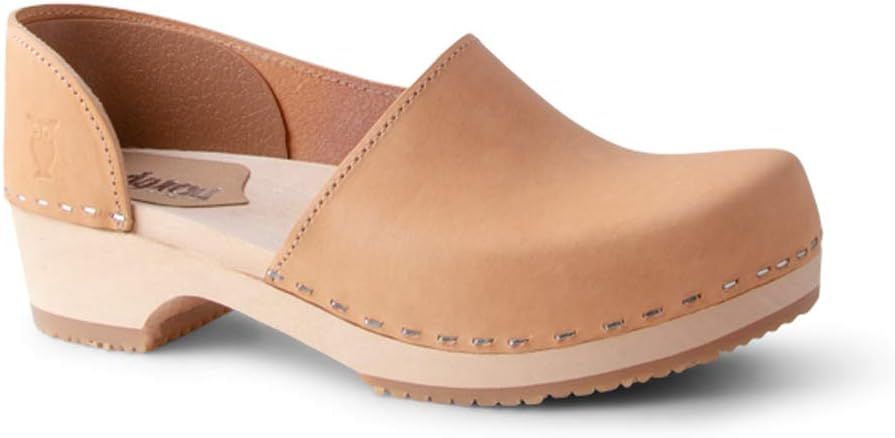 Sandgrens Swedish Handmade Wooden Closed Back Clog| Brett Low | Amazon (US)