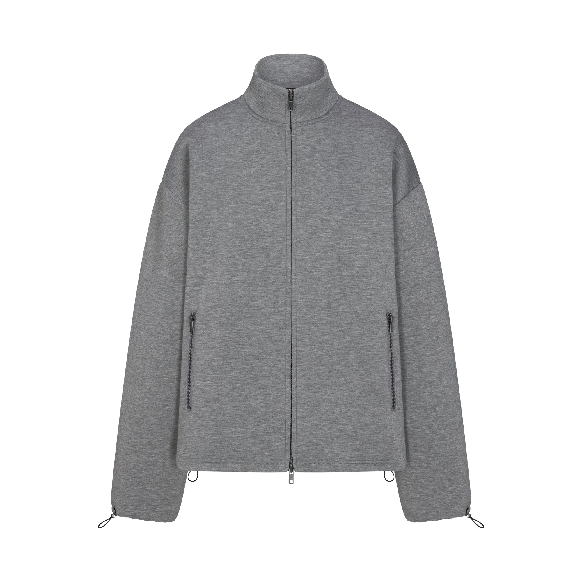 NEOPRENE OUTERWEAR OVERSIZED MOCK NECK JACKET | SKIMS (US)