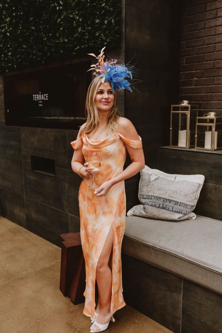 Prettiest Kentucky derby dress or wedding guest dress! Love the yellow trend this spring  

#LTKSeasonal #LTKstyletip #LTKwedding