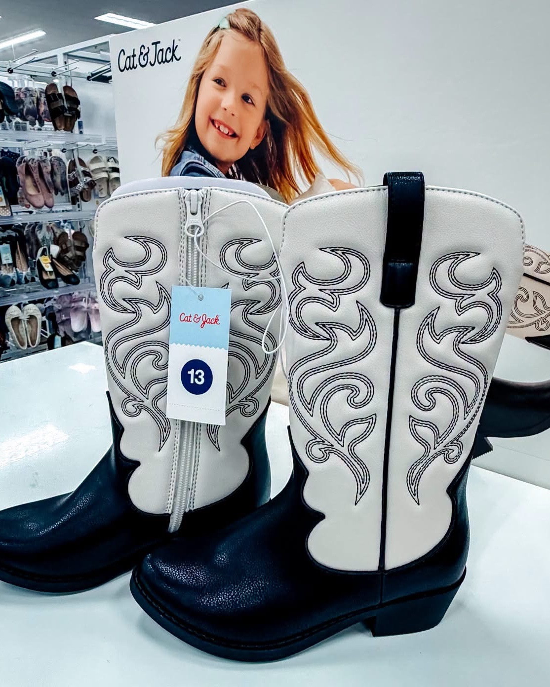 These girls’ boots are giving all the fall vibes! 🤠🍂 From fringe to classic western styles, Target has so many cute options for little cowgirls this season. Which pair would your little one pick?

#TargetFinds #GirlsFashion #CowgirlBoots #TargetStyle

#LTKKids #LTKSeasonal #LTKootd