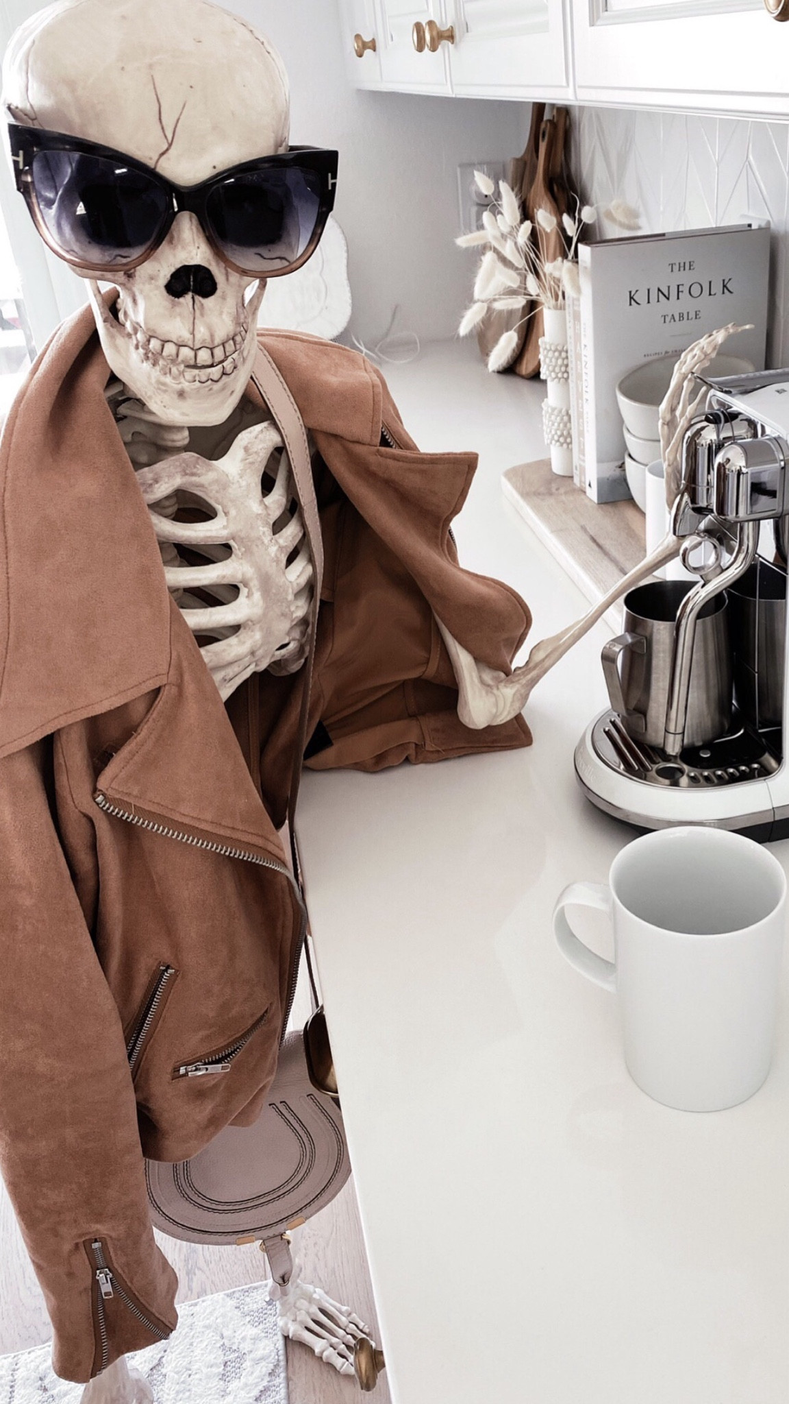 Neutral Halloween decor, skeletons, coffee bar #stylinbyaylin #aylin

#LTKSeasonal #LTKHalloween #LTKHome