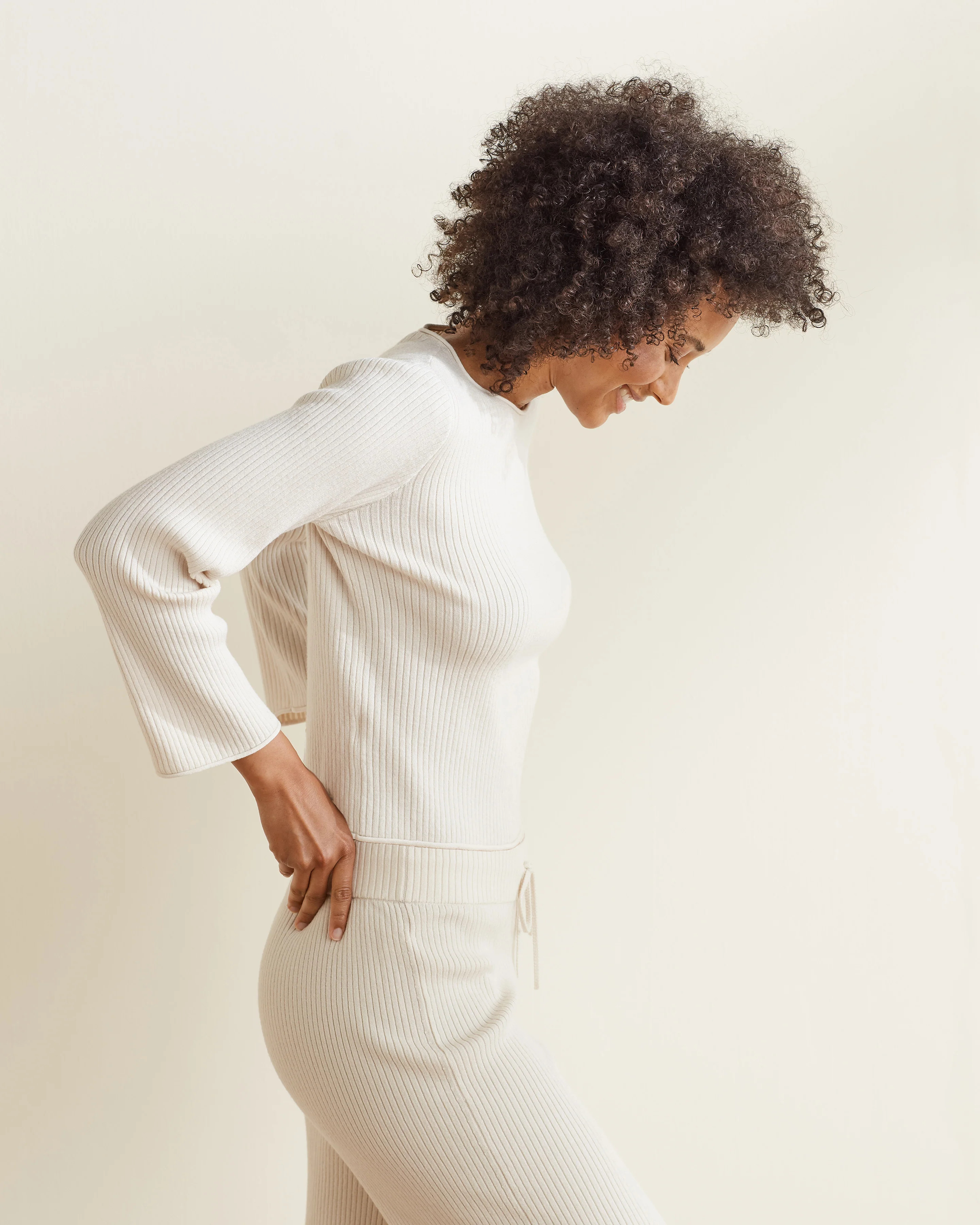 Comfort Stretch Ribbed Sweater | UpWest