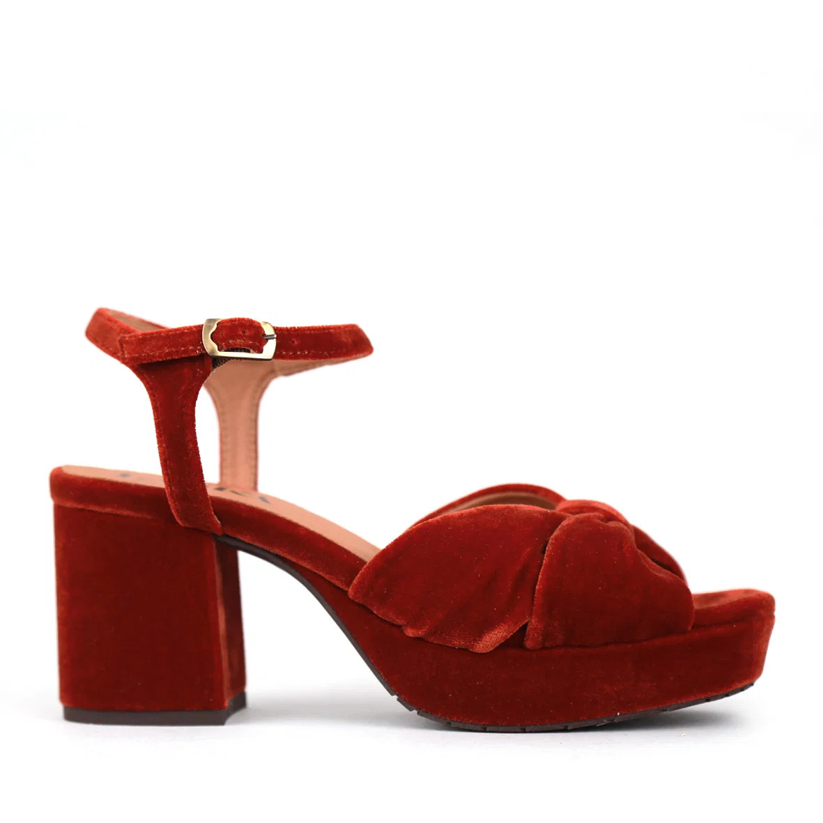 Chilli Velvet Burnt Orange | Esska Shoes (US)