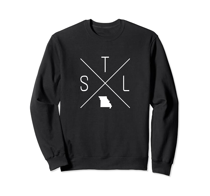 Amazon.com: STL St. Louis, Missouri 314 Sweatshirt : Clothing, Shoes & Jewelry | Amazon (US)