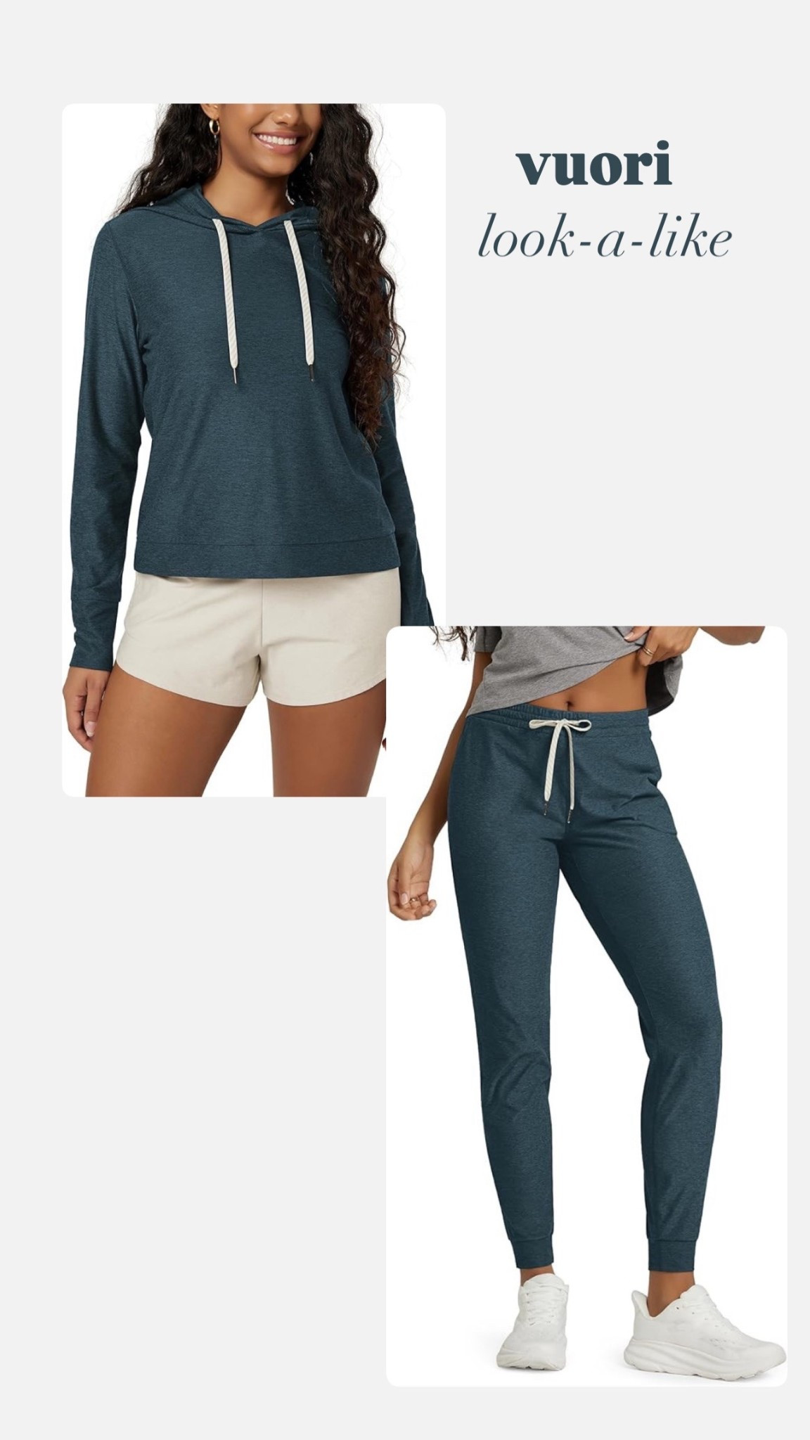 Basically vuori.

Confirmed HOC warm navy for autumns 

#LTKgrwm #LTKmomlife #LTKdayinmylife