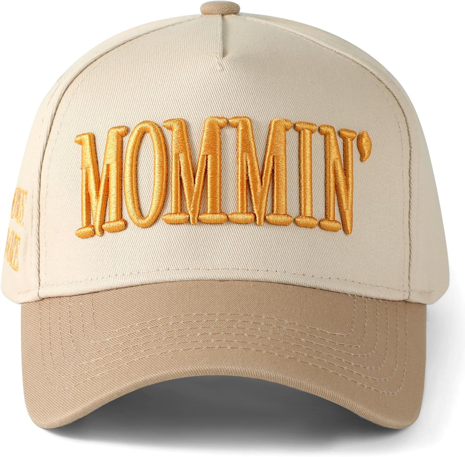 Mommin Hat Trucker Hats for Women Adjustable Embroidered Mom Baseball Cap | Amazon (US)