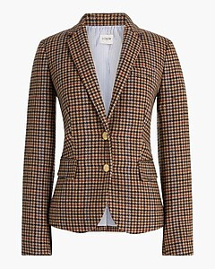 Wool-blend schoolboy blazer in houndstooth | J.Crew Factory