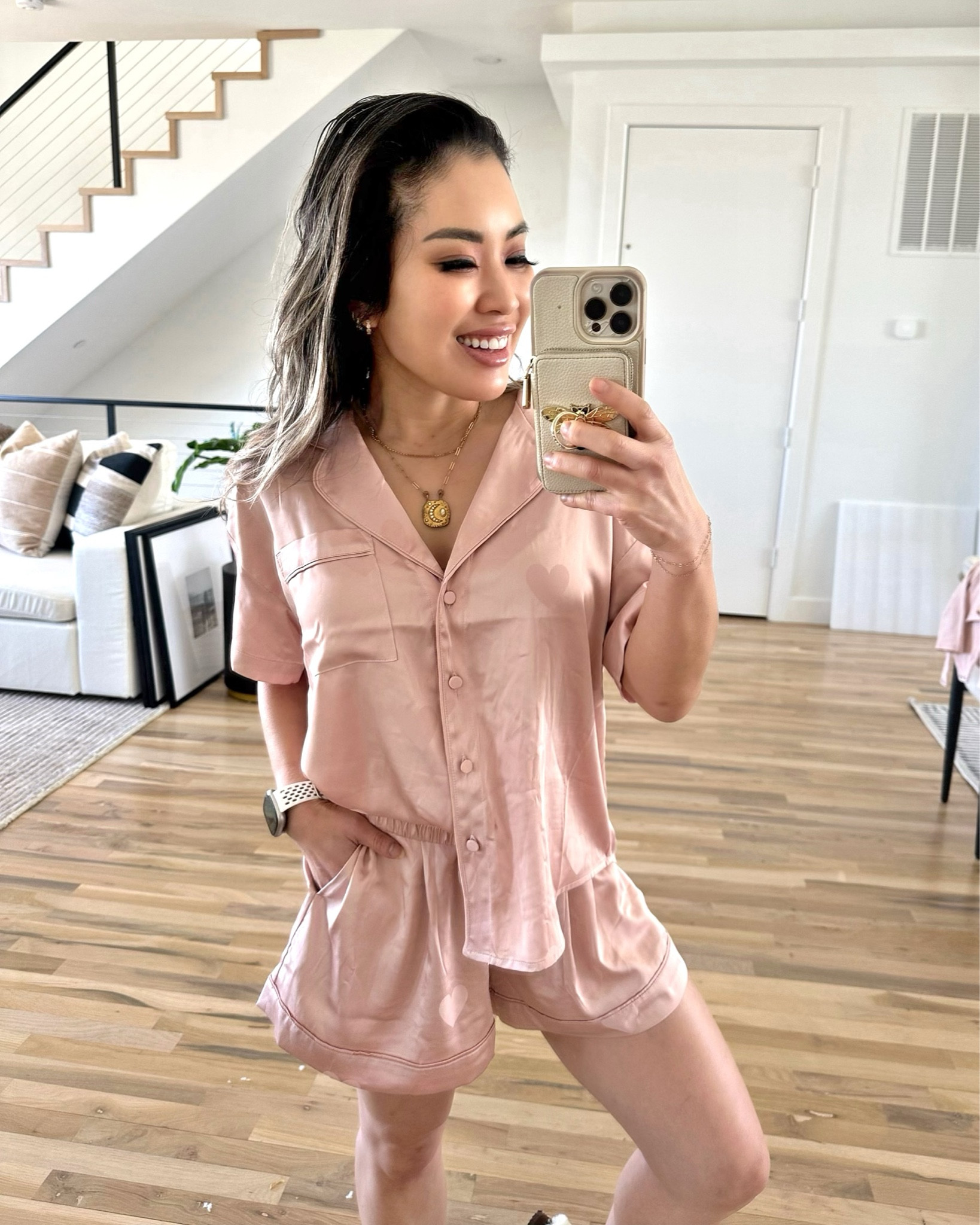 nuuds heart satin pajamas in ribbon pink - S


#LTKfindsunder100 #LTKstyletip #LTKover40