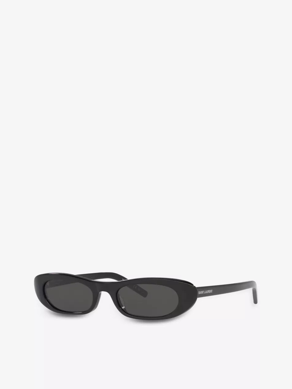 SL557 rectangular-frame acetate sunglasses | Selfridges