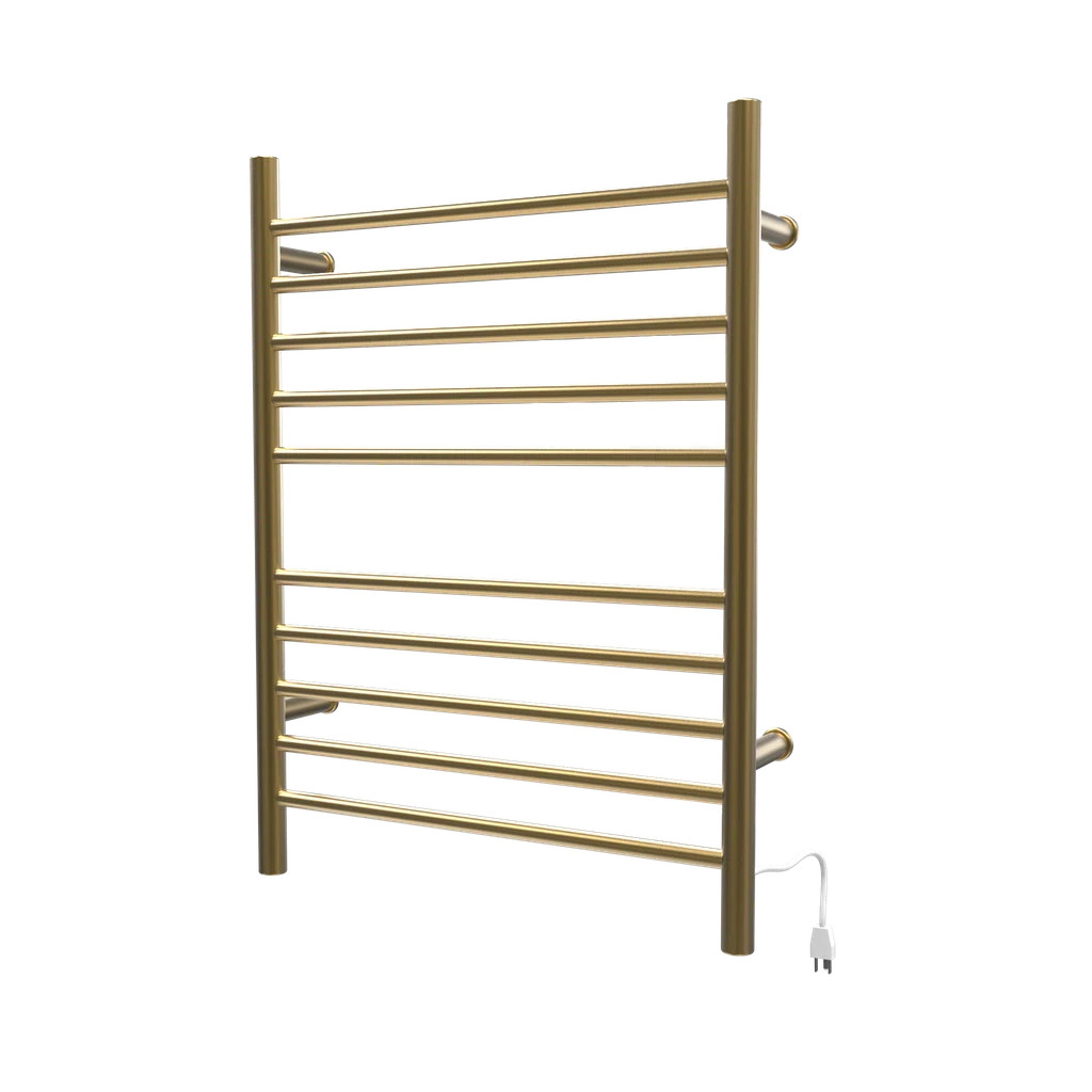 Wall Mount Electric Towel Warmer plug in or hardwired combo unit RWH-SSB | Wayfair North America