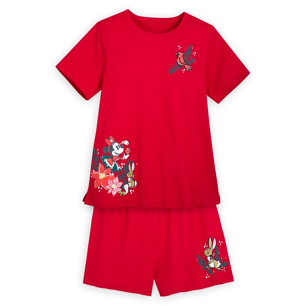 Minnie Mouse Holiday Sleepwear Shorts Set for Women | Disney Store